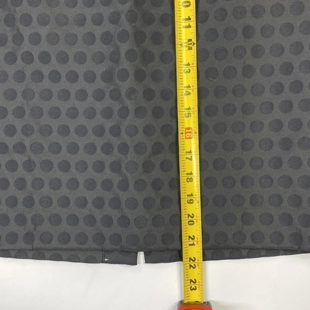 J.Crew Black Polka Dot The Pencil Skirt Size 4